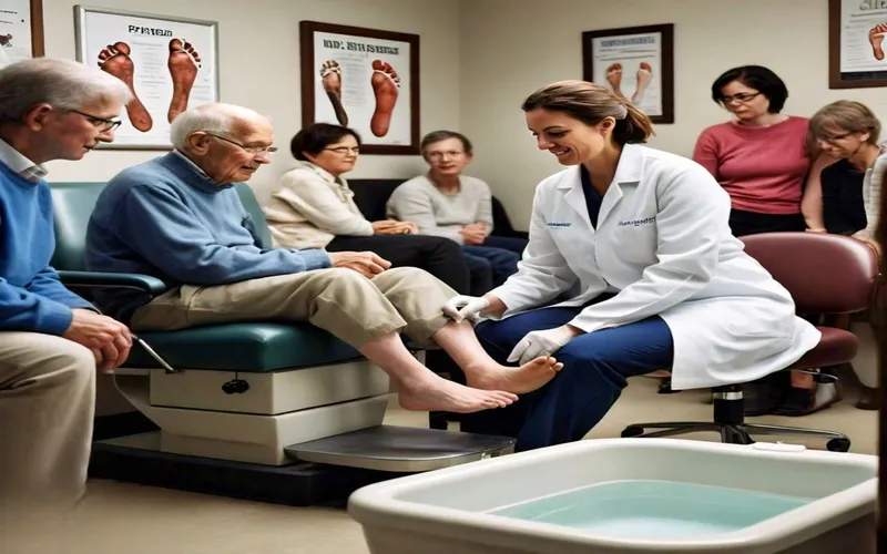 Managing Chronic Conditions by a podiatrist